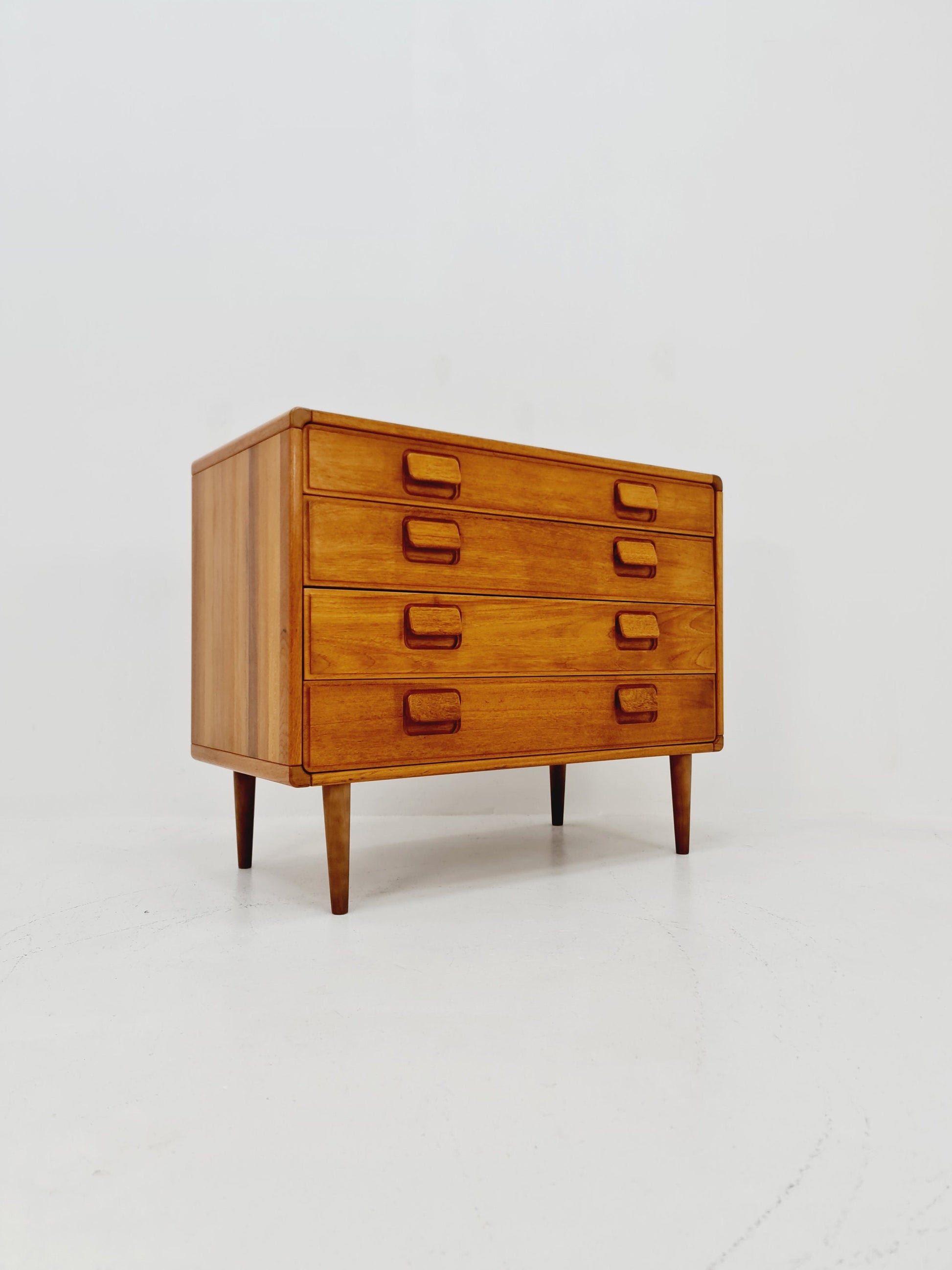 Mid century Danish Solid teak Sideboard / chest of drawers by Cado 1960s
