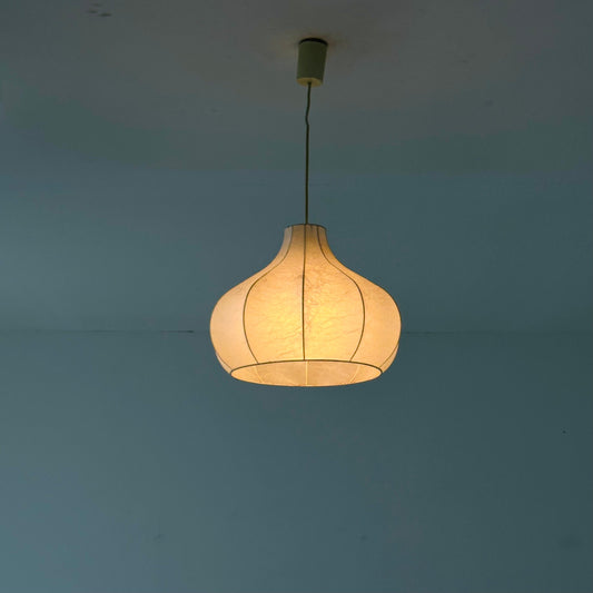 Mid-Century Modern Flower Shape Cocoon Pendant Light by Achille Castiglioni, Italy, 1960s