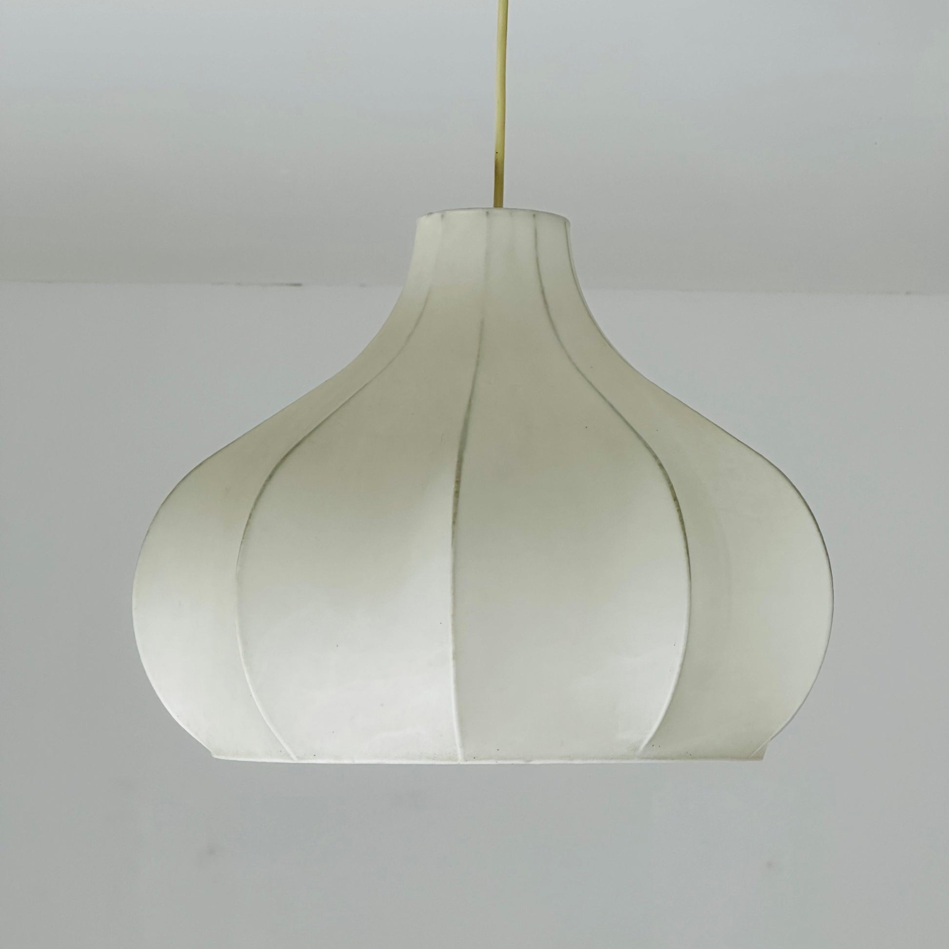 Mid-Century Modern Flower Shape Cocoon Pendant Light by Achille Castiglioni, Italy, 1960s