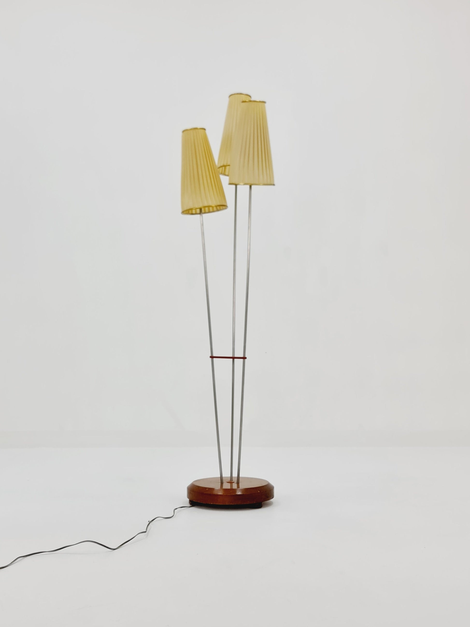 Midcentury floor Tripod Lamp German DDR , 1960s
