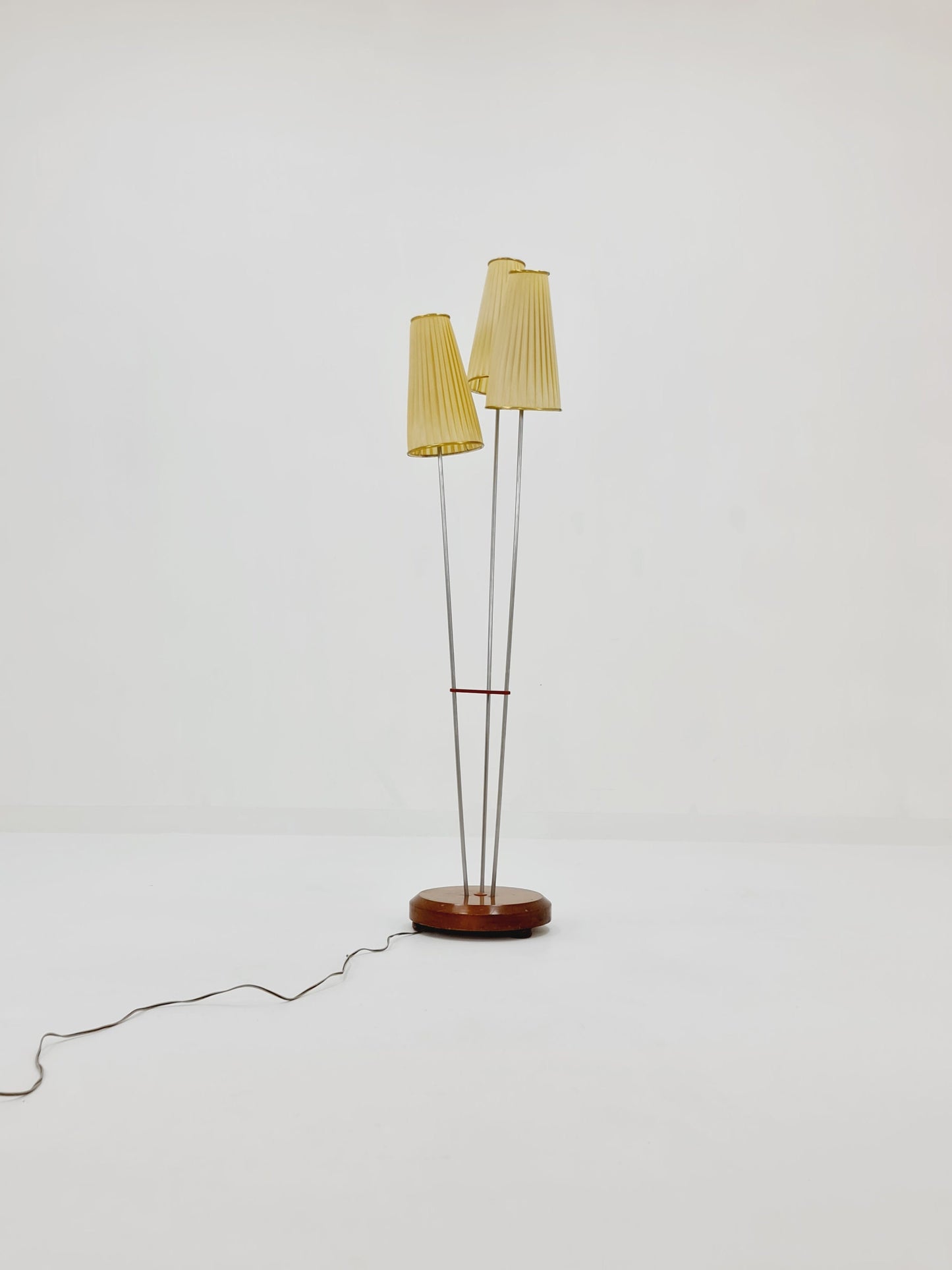 Midcentury floor Tripod Lamp German DDR , 1960s