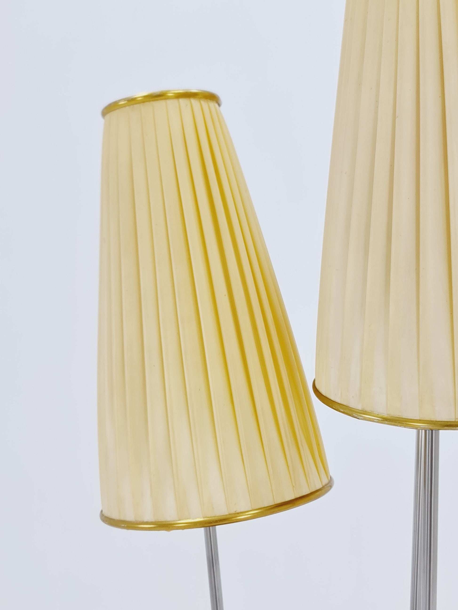 Midcentury floor Tripod Lamp German DDR , 1960s