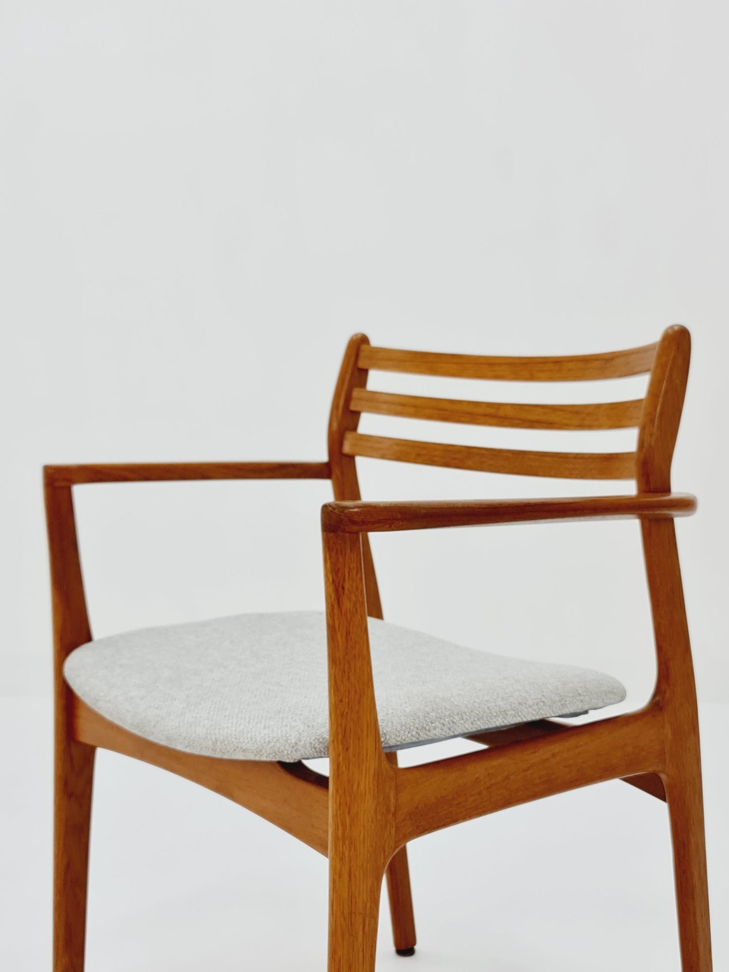 Danish Rare Teak Armchair By P.E. Jorgensen for Farsø Møbelfabrik, 1960s