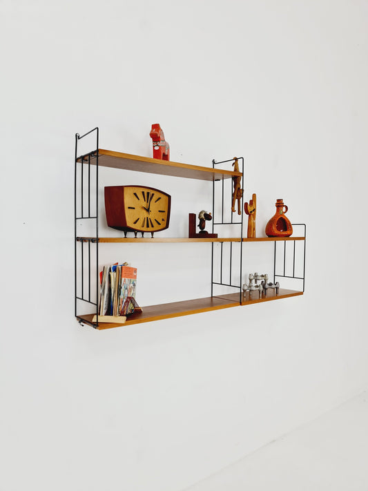String shelf-system by WHB German Teak , 1950s