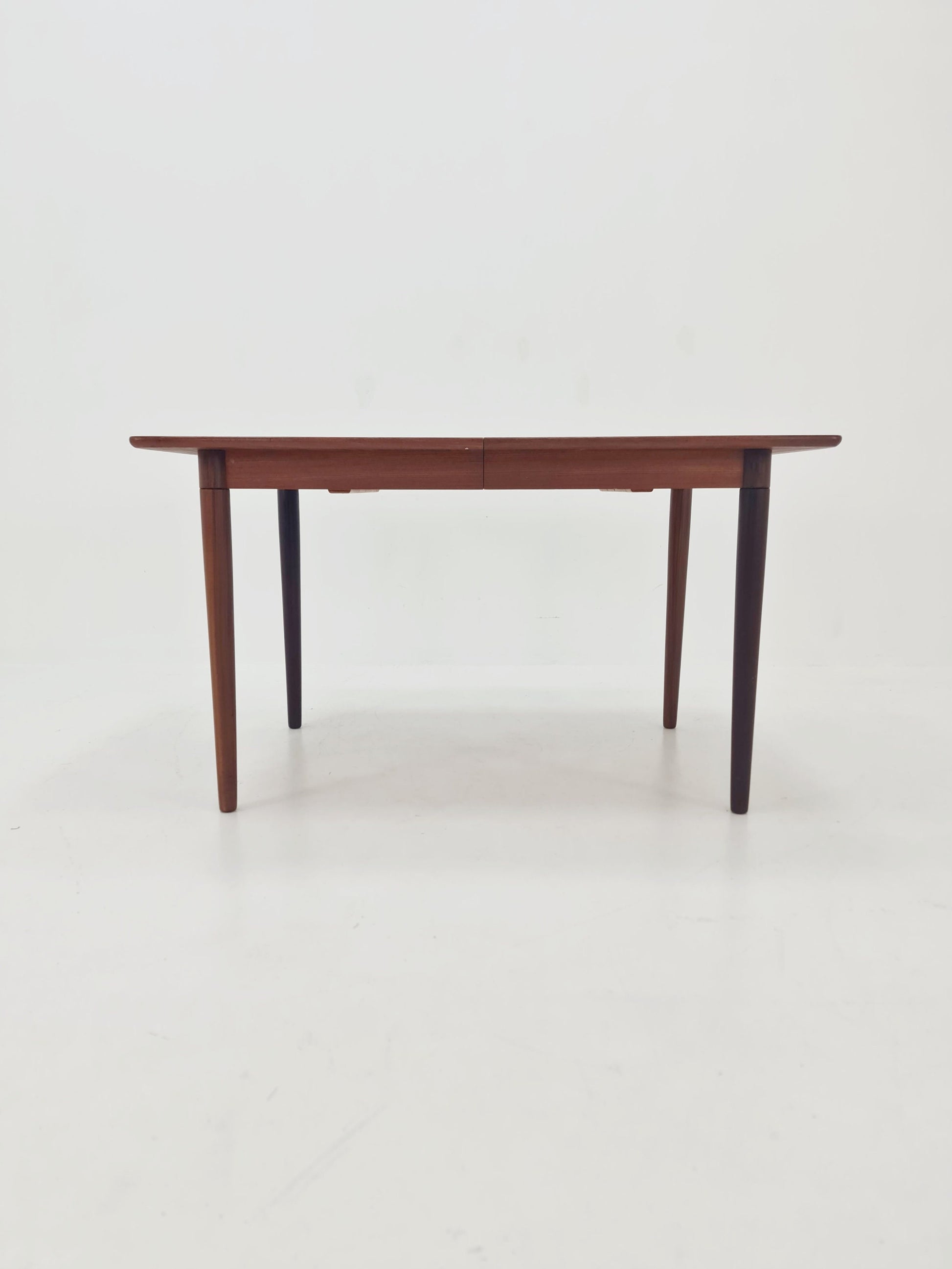 MId Century Large teak Dining Table By Gustav Bahus , Norway , 1960s