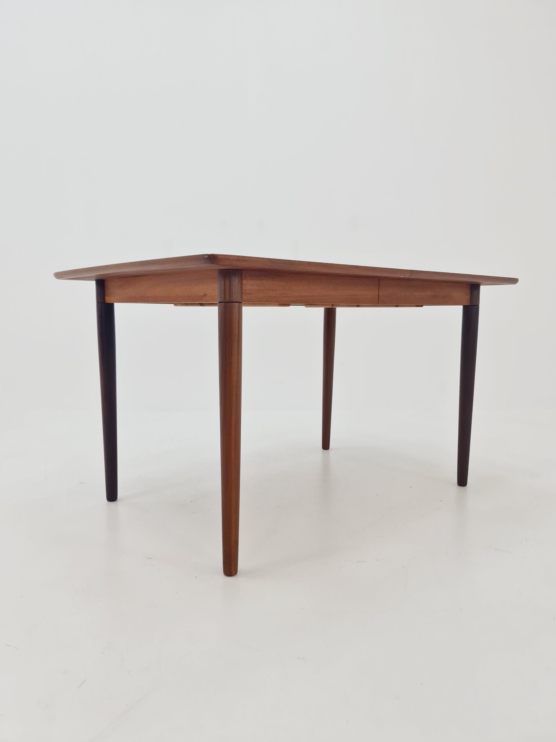 MId Century Large teak Dining Table By Gustav Bahus , Norway , 1960s