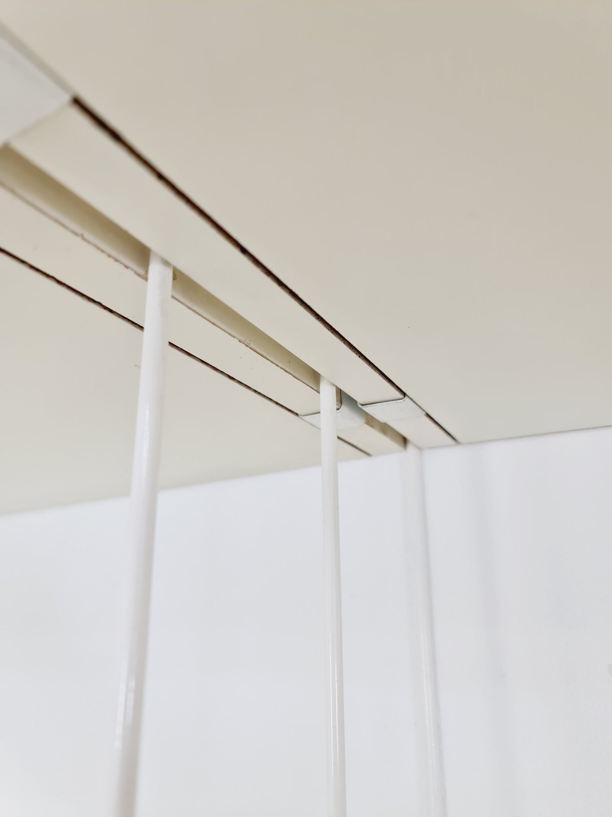 Wall-hanging String shelf-system, bookcase with bar cabinet by WHB Germany, 1950s