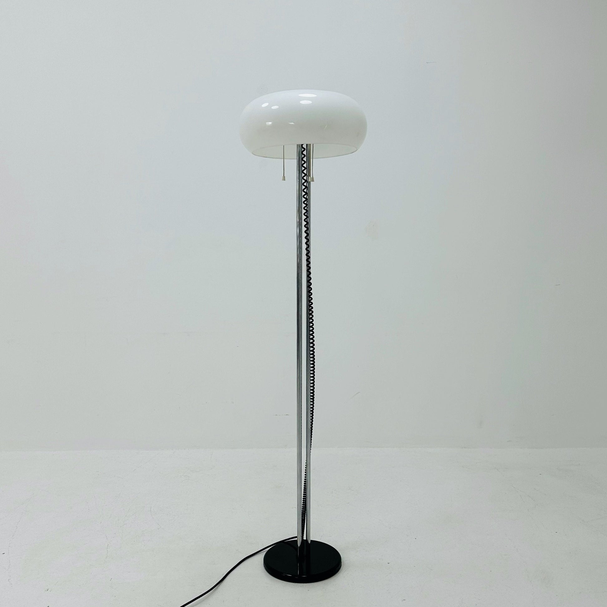 Space age adjustable floor lamp Harvey Guzzini ,1970s
