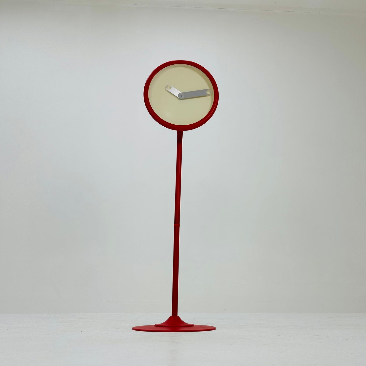 IKEA PS tüno Collection Hlynur Vagn Atlason Memphis Design Style Grandfather floor Clock Red, Sweden