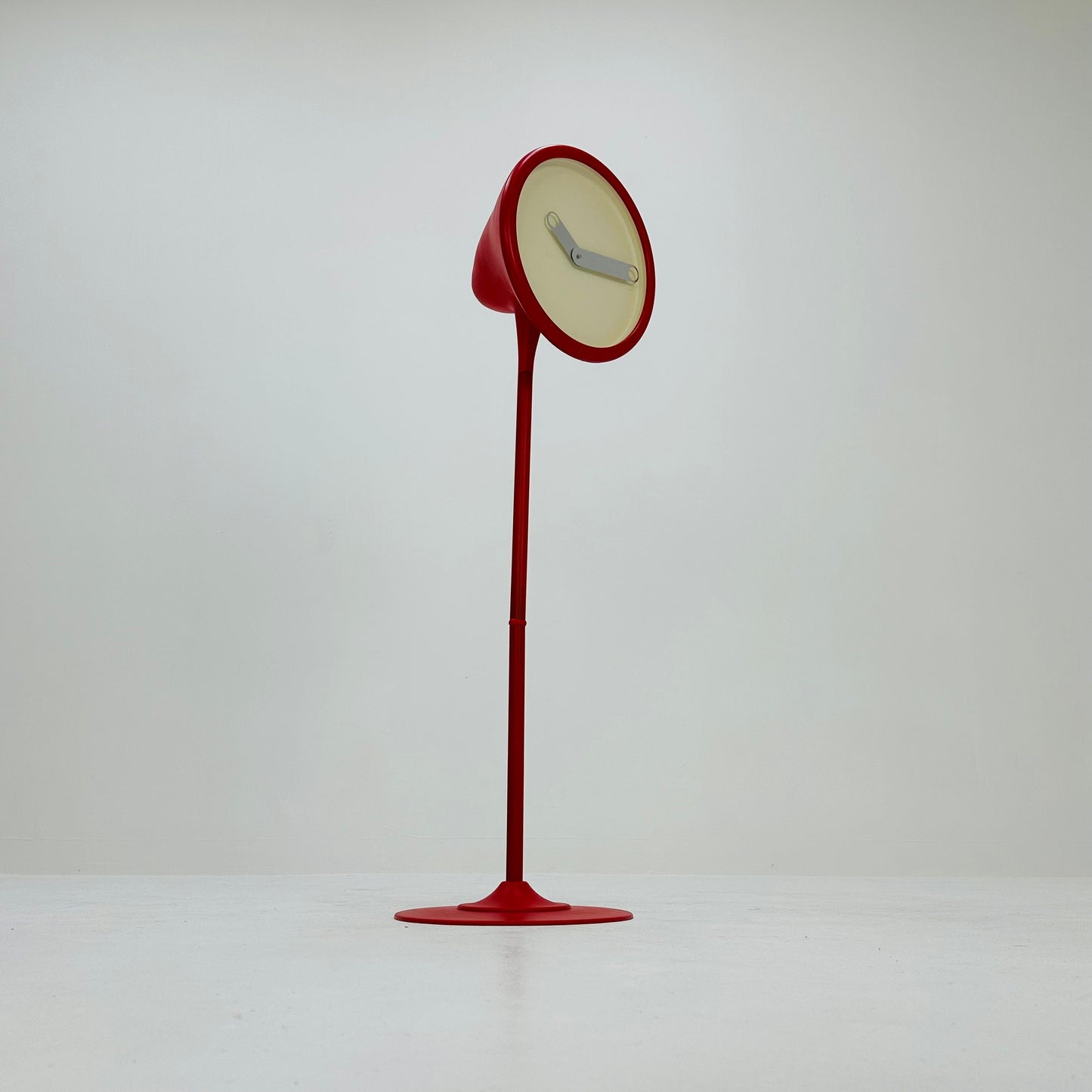 IKEA PS tüno Collection Hlynur Vagn Atlason Memphis Design Style Grandfather floor Clock Red, Sweden