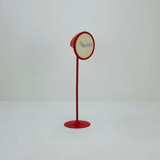 IKEA PS tüno Collection Hlynur Vagn Atlason Memphis Design Style Grandfather floor Clock Red, Sweden