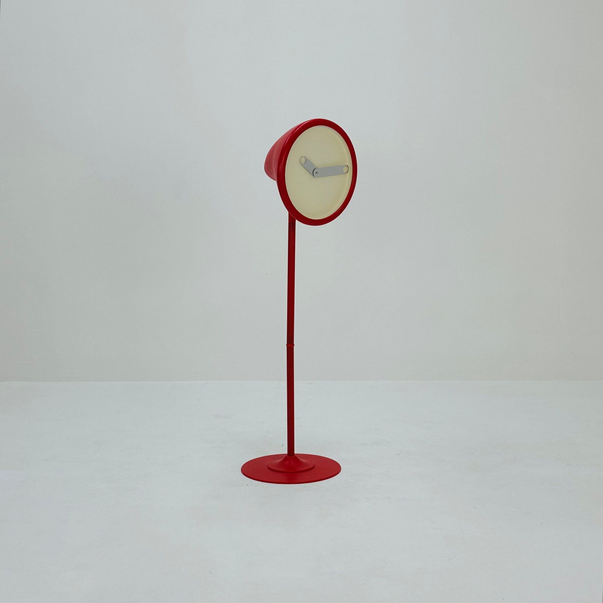 IKEA PS tüno Collection Hlynur Vagn Atlason Memphis Design Style Grandfather floor Clock Red, Sweden