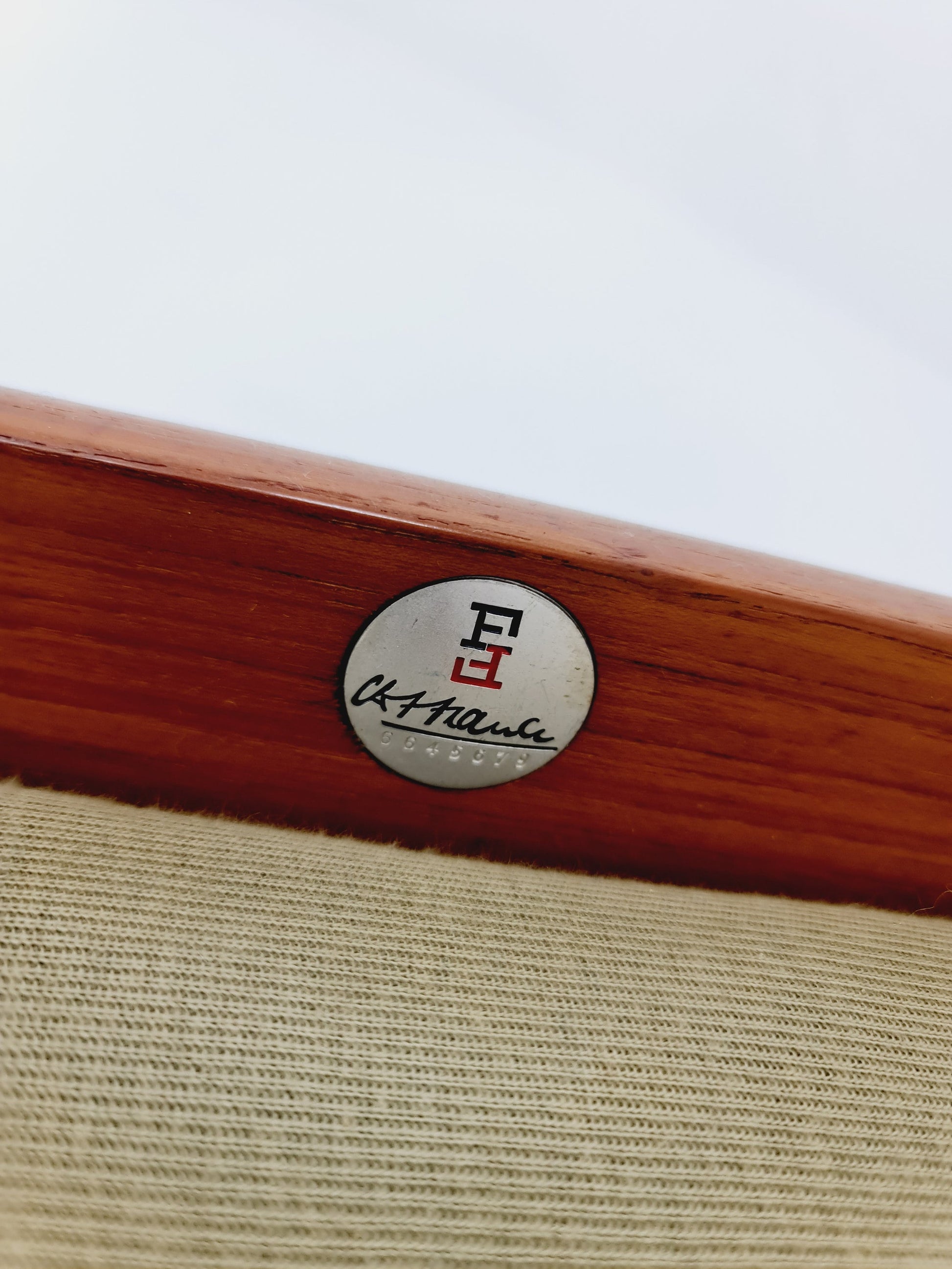 Mid-century Rare Danish teak lounge sofa/ Easy sofa by Grete Jalk, 60s