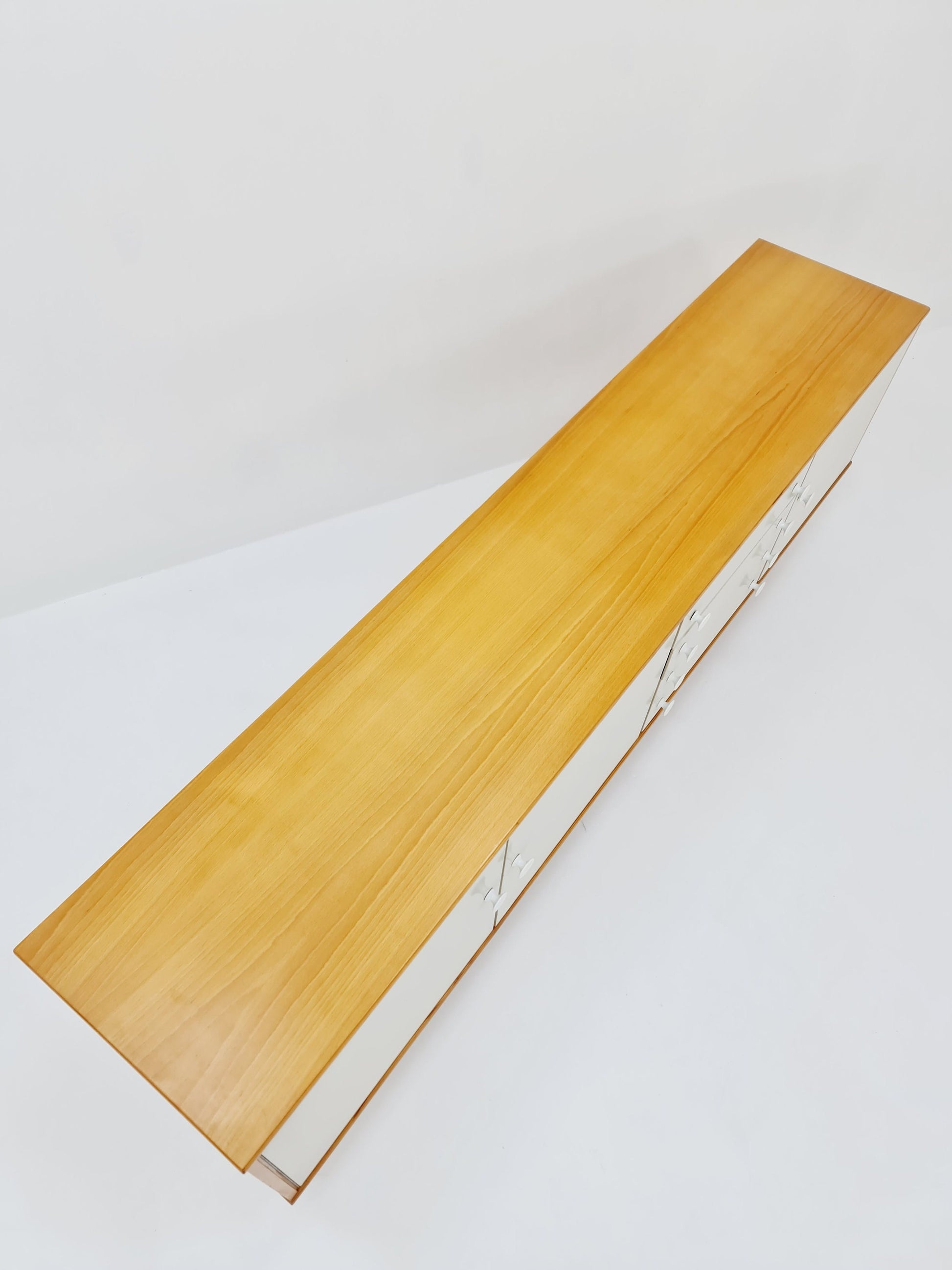 Rare Mid Century Modern German Beech Sideboard by Behr Möbel, 1970s