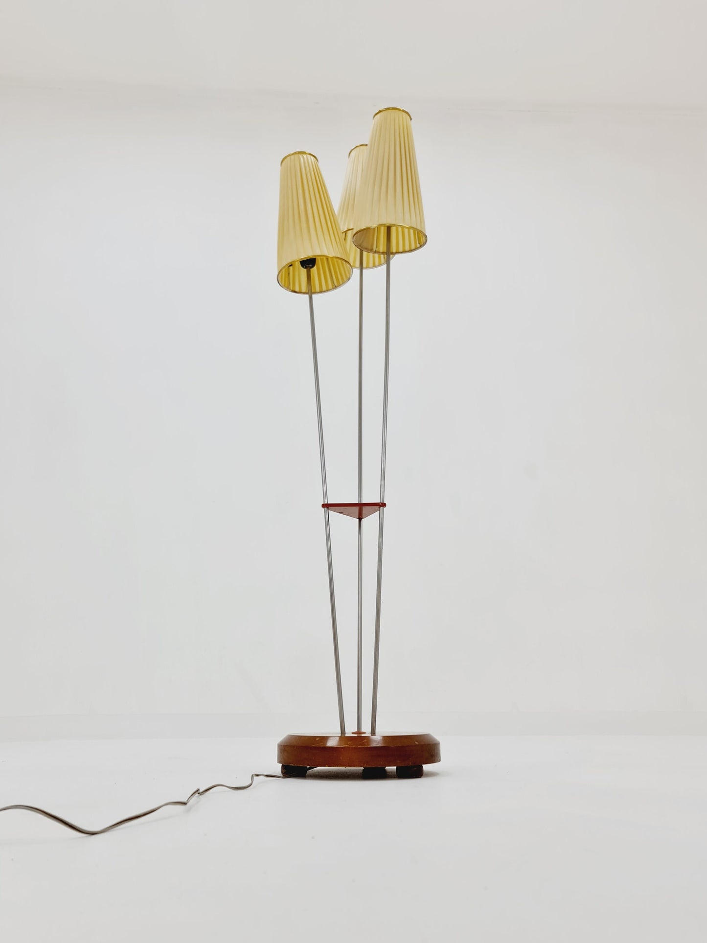 Midcentury floor Tripod Lamp German DDR , 1960s