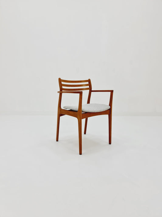 Danish Rare Teak Armchair By P.E. Jorgensen for Farsø Møbelfabrik, 1960s