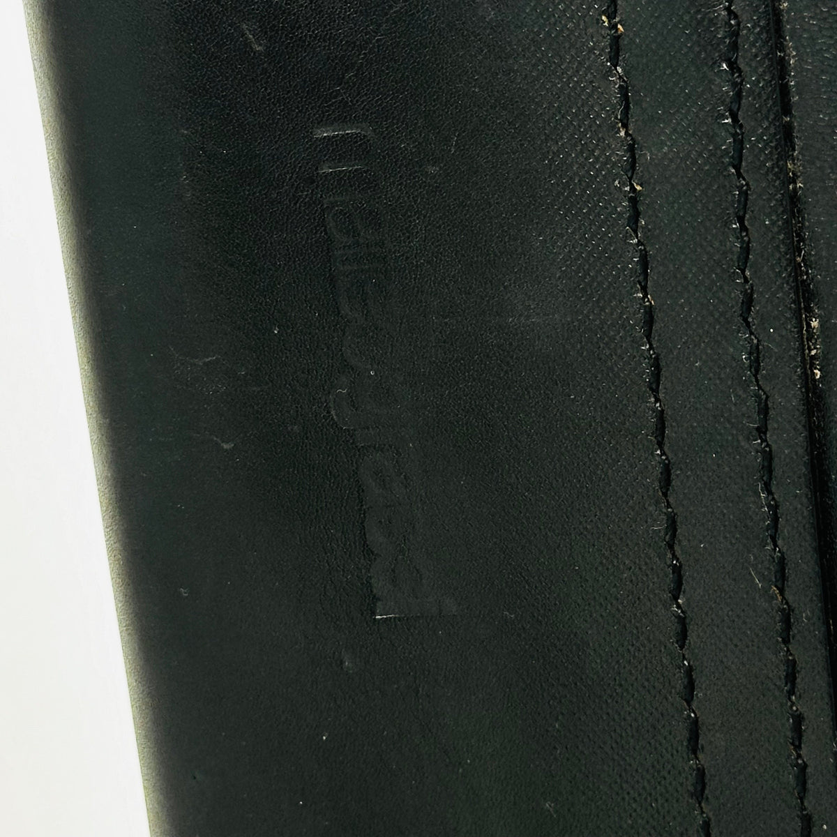 1 of 10 Matteo Grassi visitor chair in black leather Italy 1980s