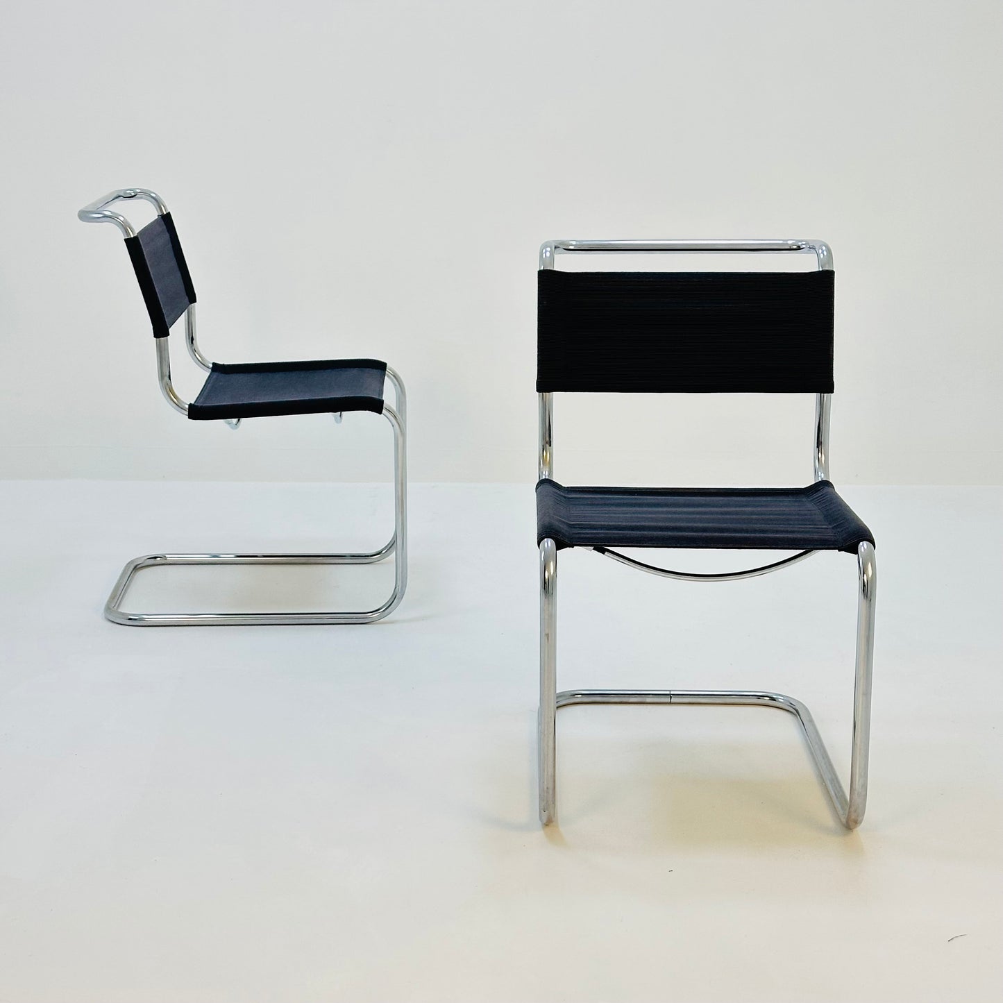 1 of 2 Mid-Century Vintage S33 Chair by Mart Stam & Marcel Breuer from Thonet 1980s