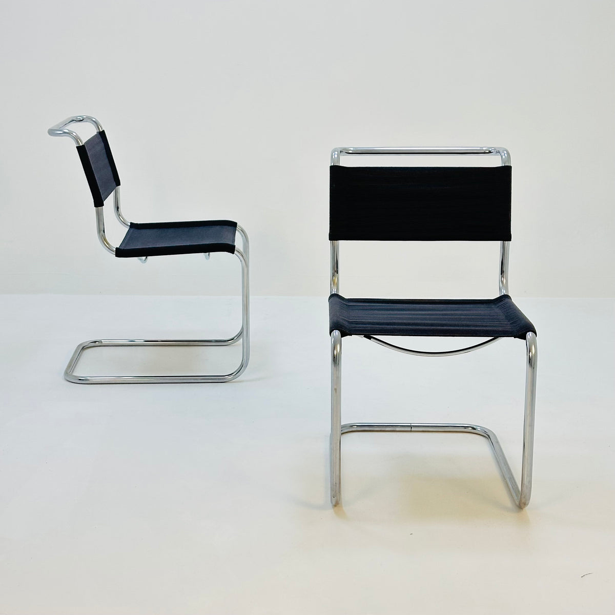 1 of 2 Mid-Century Vintage S33 Chair by Mart Stam & Marcel Breuer from Thonet 1980s