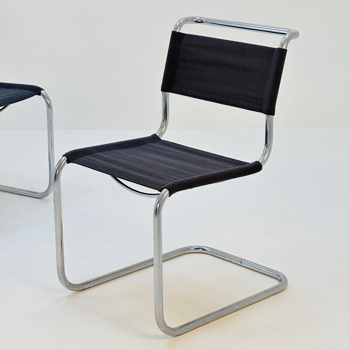 1 of 2 Mid-Century Vintage S33 Chair by Mart Stam & Marcel Breuer from Thonet 1980s