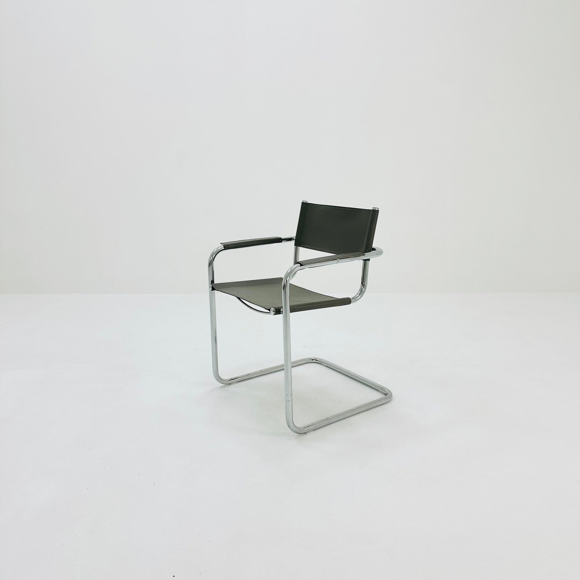1 of 2 Model Studi chair by Mart Stam & Marcel Breuer 1970s