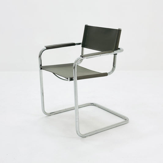 1 of 2 Model Studi chair by Mart Stam & Marcel Breuer 1970s