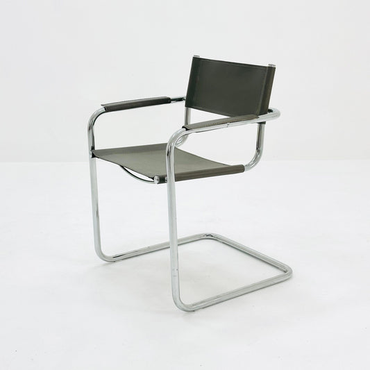 1 of 2 Model Studi chair by Mart Stam & Marcel Breuer 1970s