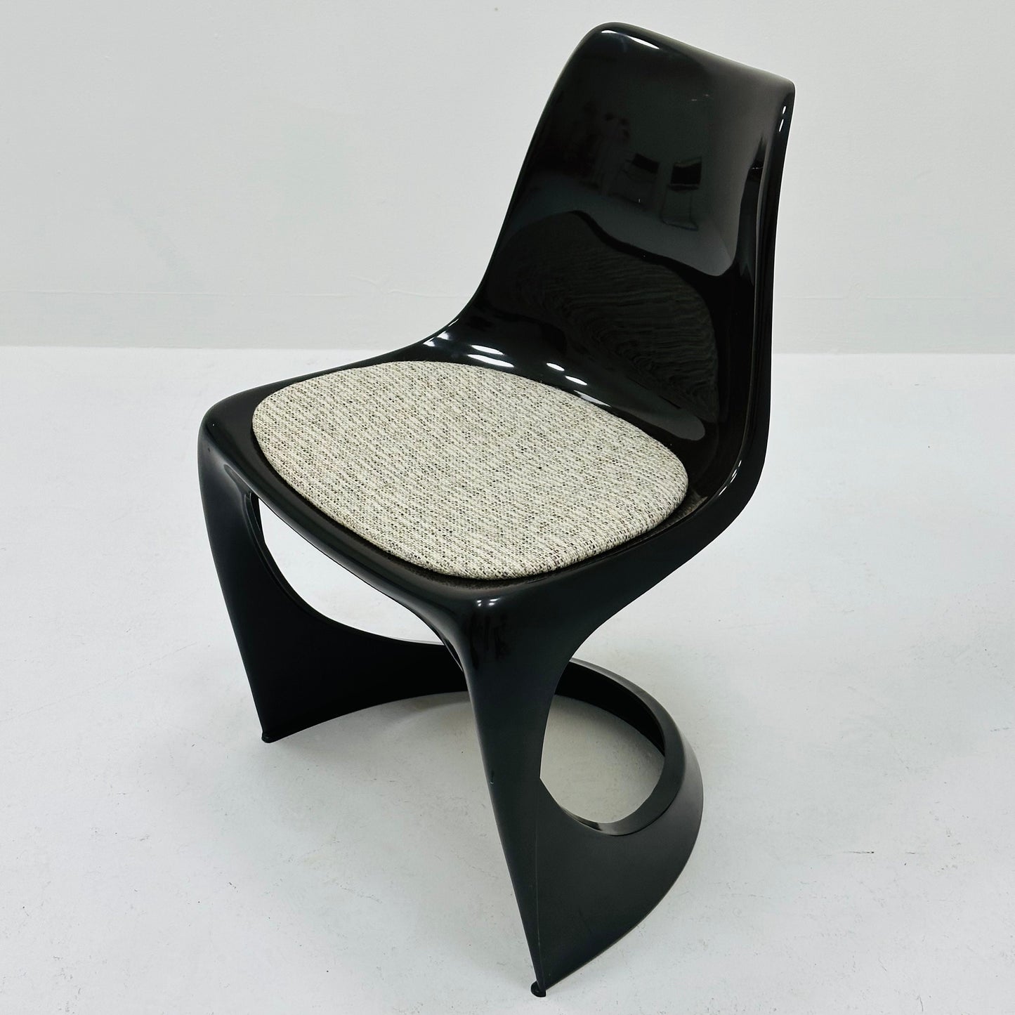 Set of 4 Space Age dining chair designed by Steen Ostergaard for Paul Cadovious model 291 Denmark 1970s
