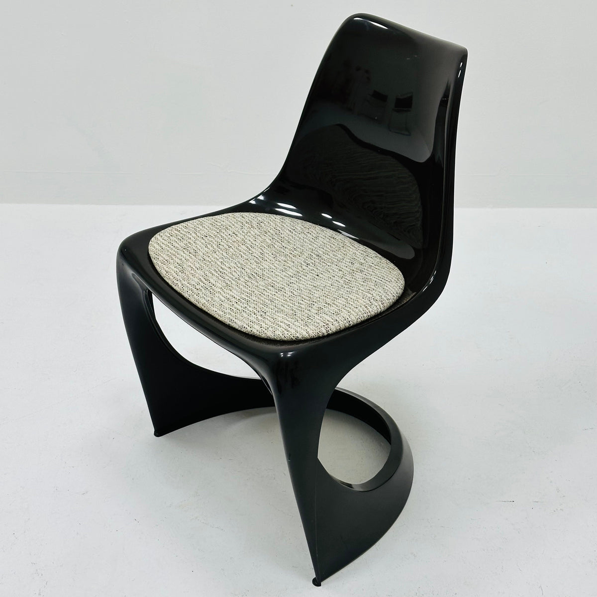 Set of 4 Space Age dining chair designed by Steen Ostergaard for Paul Cadovious model 291 Denmark 1970s
