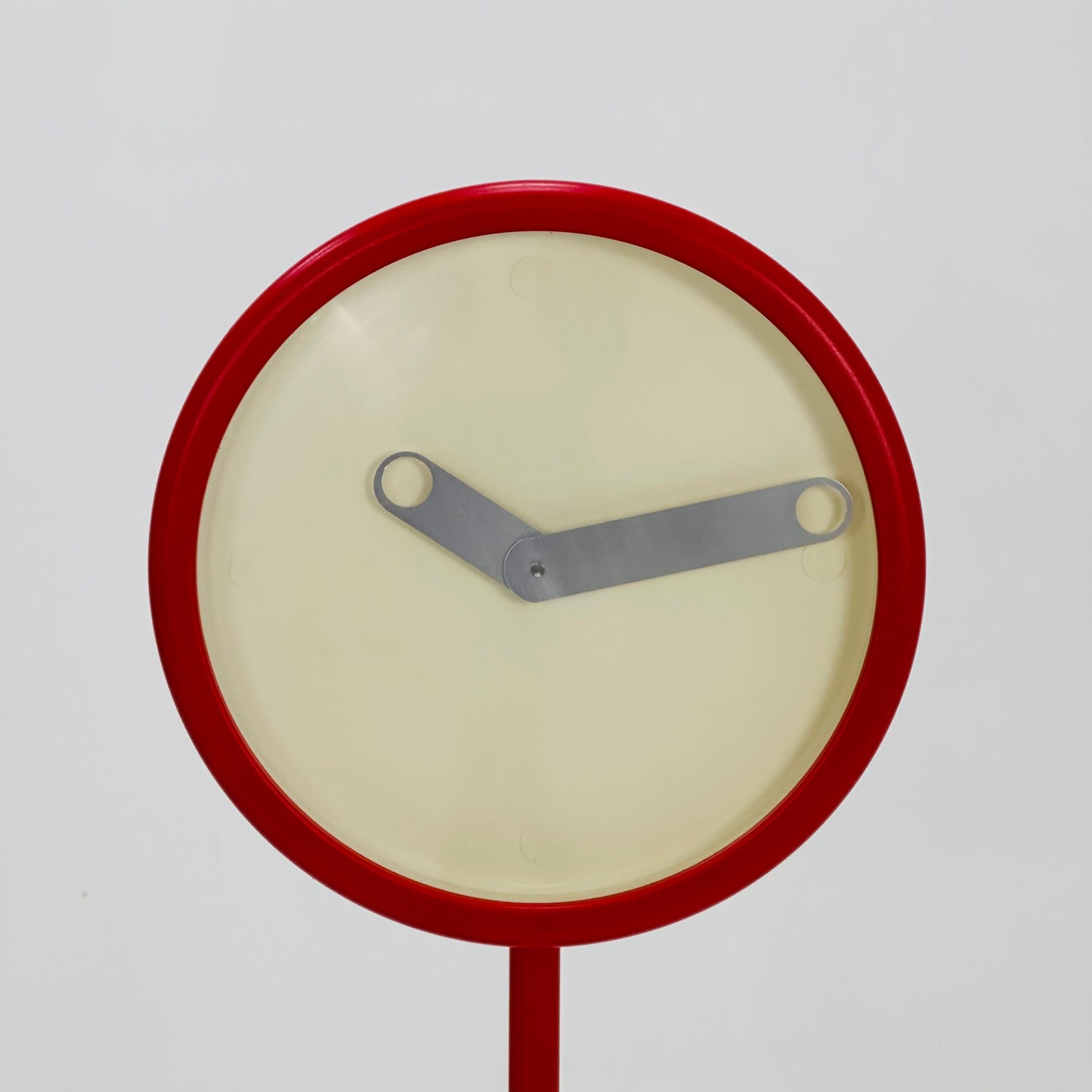 IKEA PS tüno Collection Hlynur Vagn Atlason Memphis Design Style Grandfather floor Clock Red, Sweden