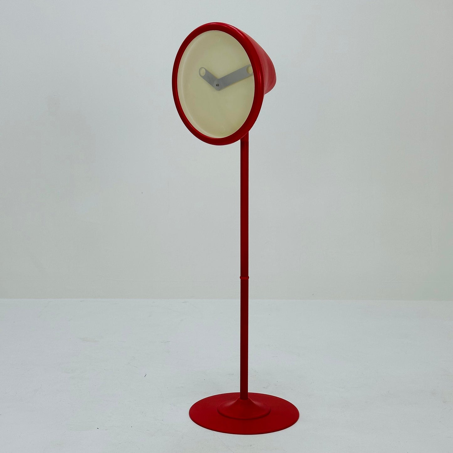 IKEA PS tüno Collection Hlynur Vagn Atlason Memphis Design Style Grandfather floor Clock Red, Sweden