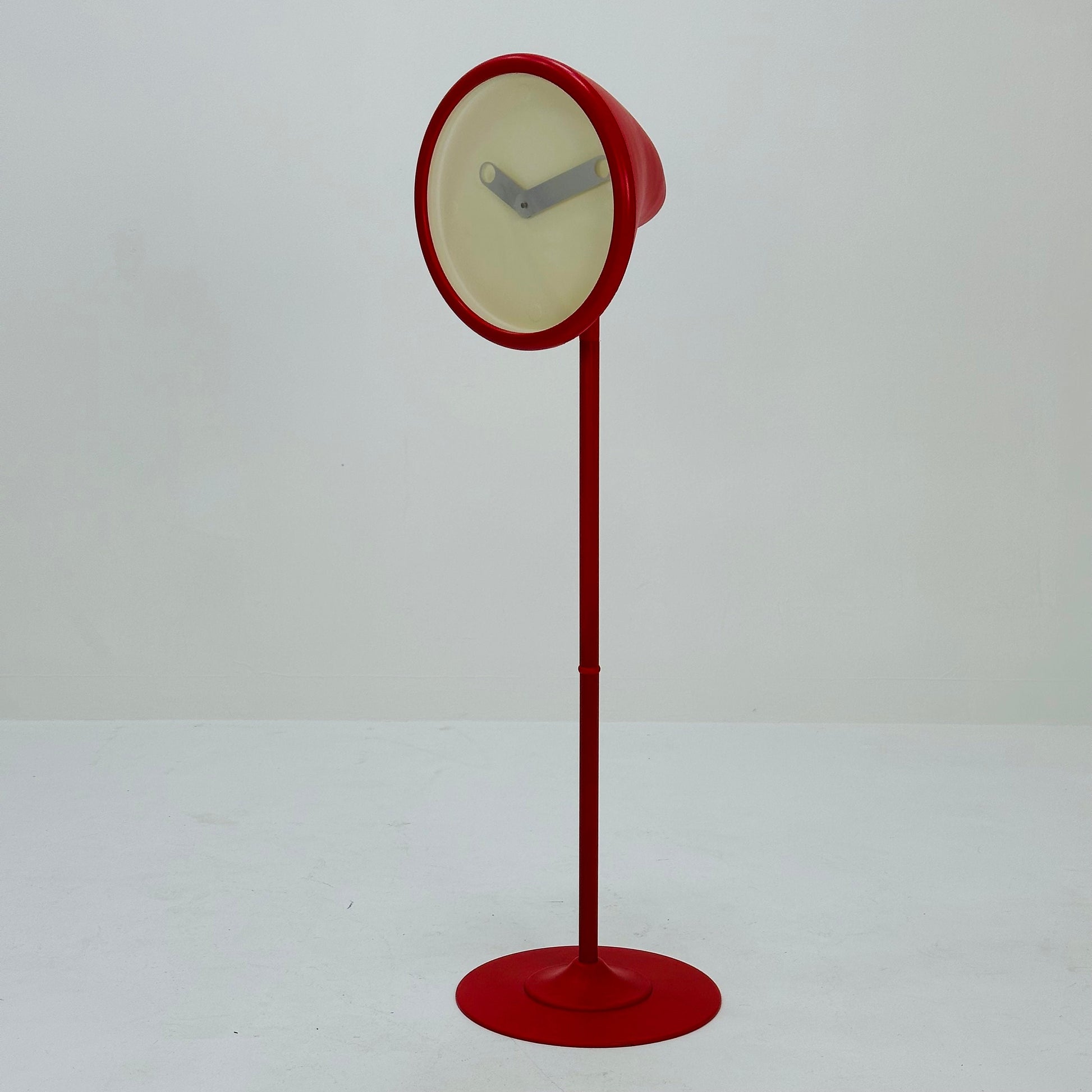 IKEA PS tüno Collection Hlynur Vagn Atlason Memphis Design Style Grandfather floor Clock Red, Sweden