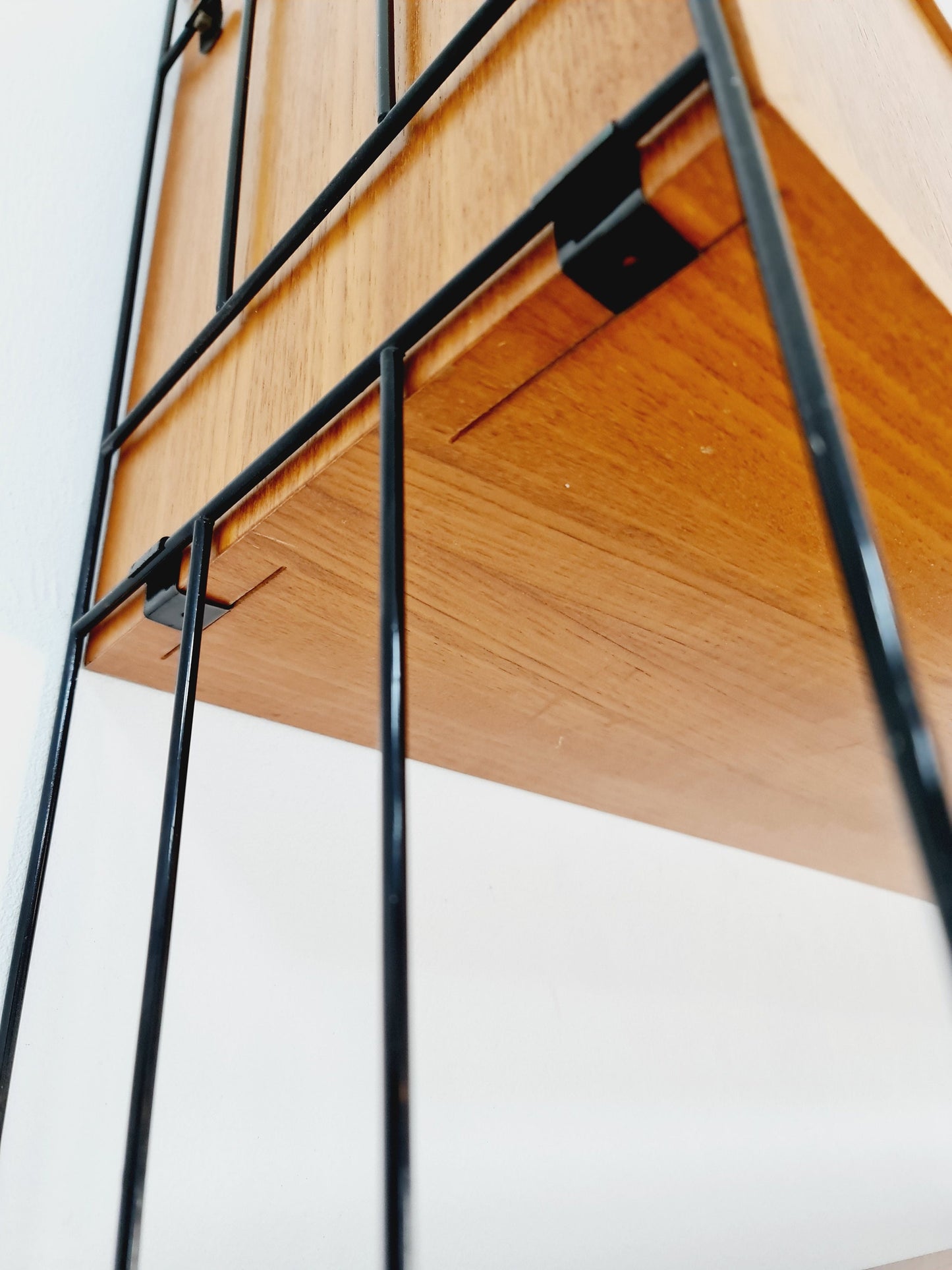 String shelf-system, bookcase with 2 cabinet teak by WHB Germany, 1950s