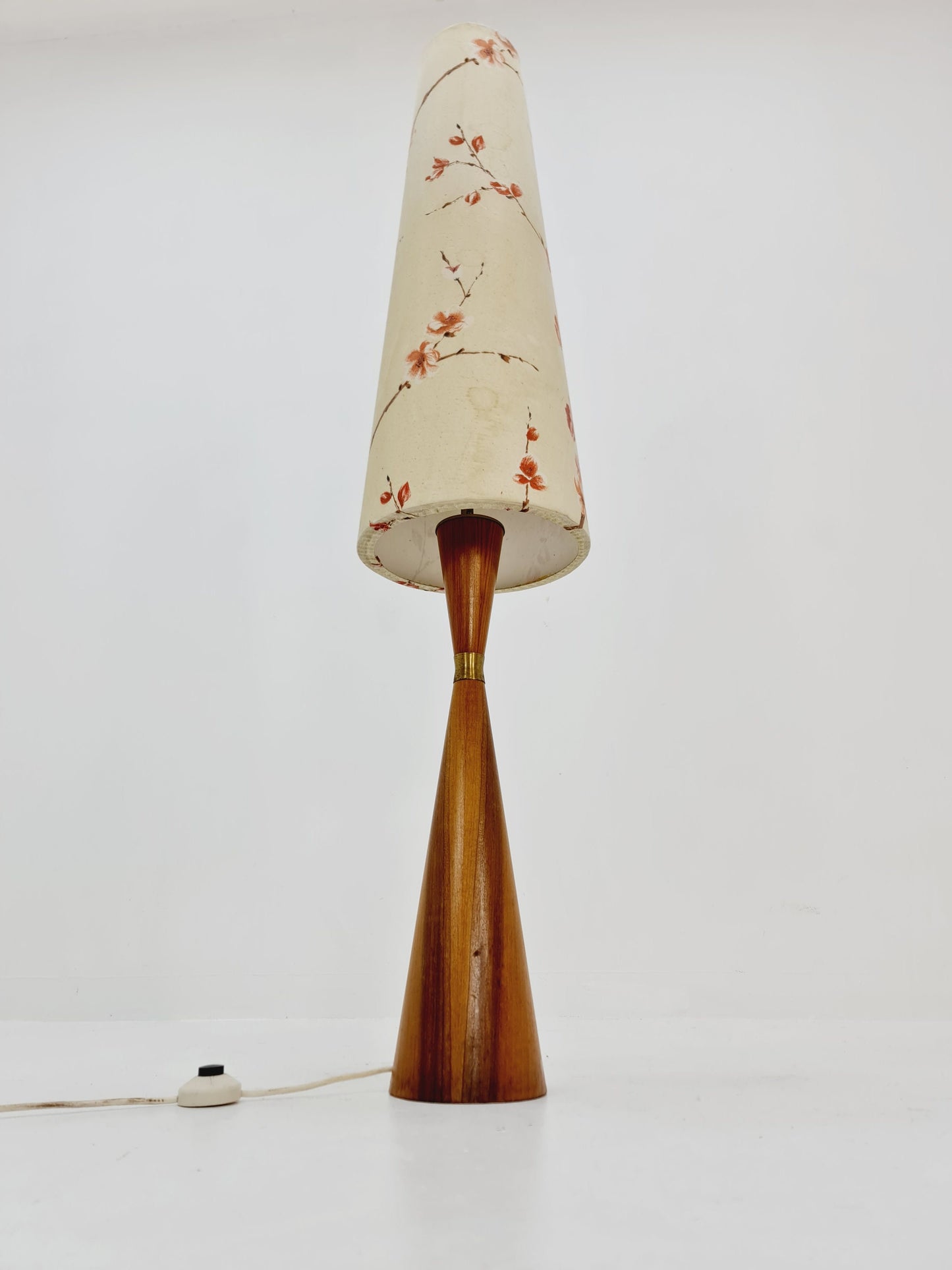Mid century Danish teak floor lamp, 1960s
