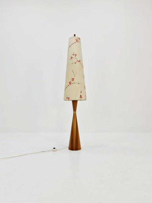 Mid century Danish teak floor lamp, 1960s