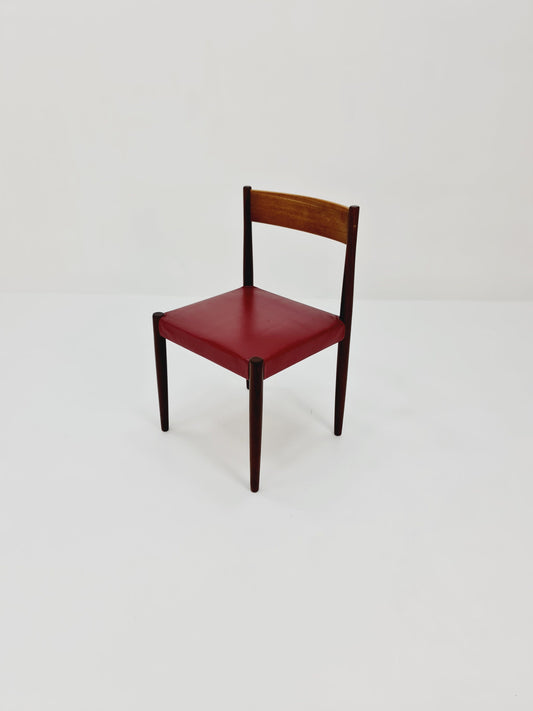 Danish Modern Teak Chair Design by Frem Rojle, 1960s,