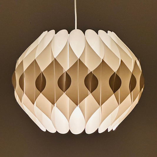 Butterfly pendant lamp, designed in 1968 by the Danish designer Lars Schiøler for Hoyrup Denmark