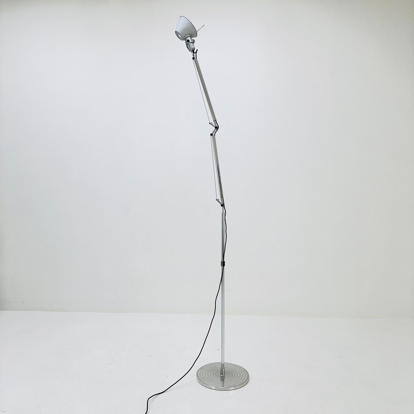 Iconic floor lamp by Michele de lucchi & ciancarlo fassina. Tolomeo, "Terra" for Artemide, Italy