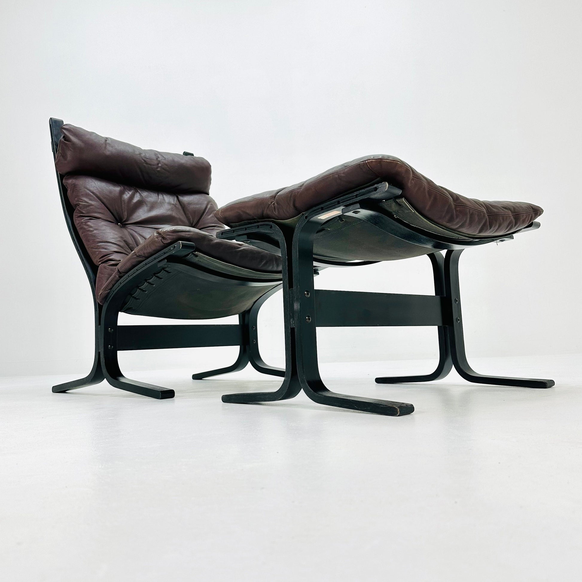 Mid century armchair “Siesta” by Ingmar Relling, Westnofa Furniture, Norway. 1960s