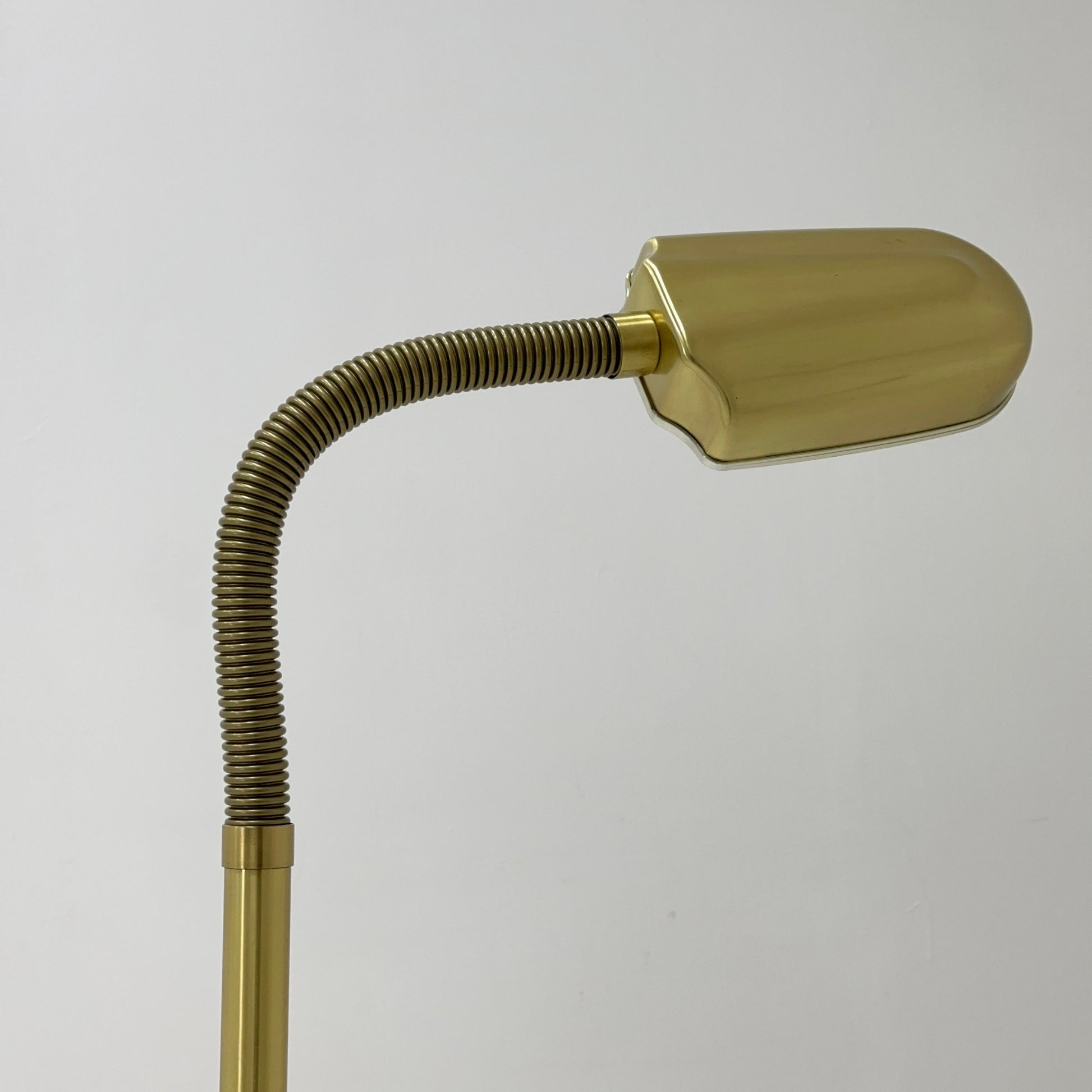 Mid century Balanced Spectrum Jefferson Avenue adjustable brass Floor Lamp 1980s