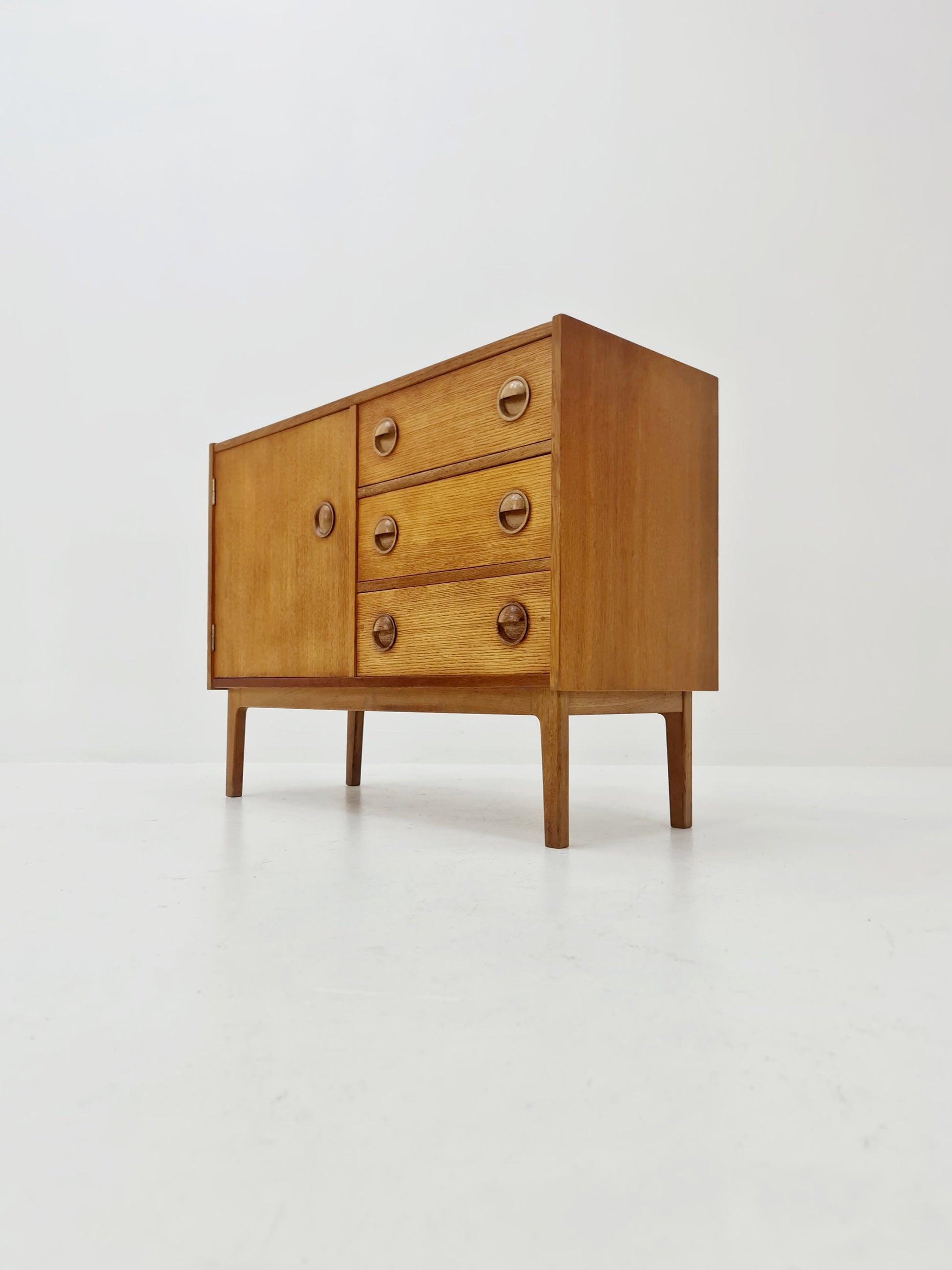 Mid century Danish oak Sideboard by Asko Finnland 1960s