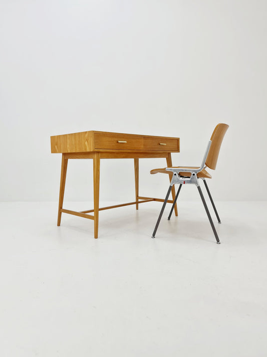 Free standing Mid century vintage desk German desk by Horn Möbel, 1950s