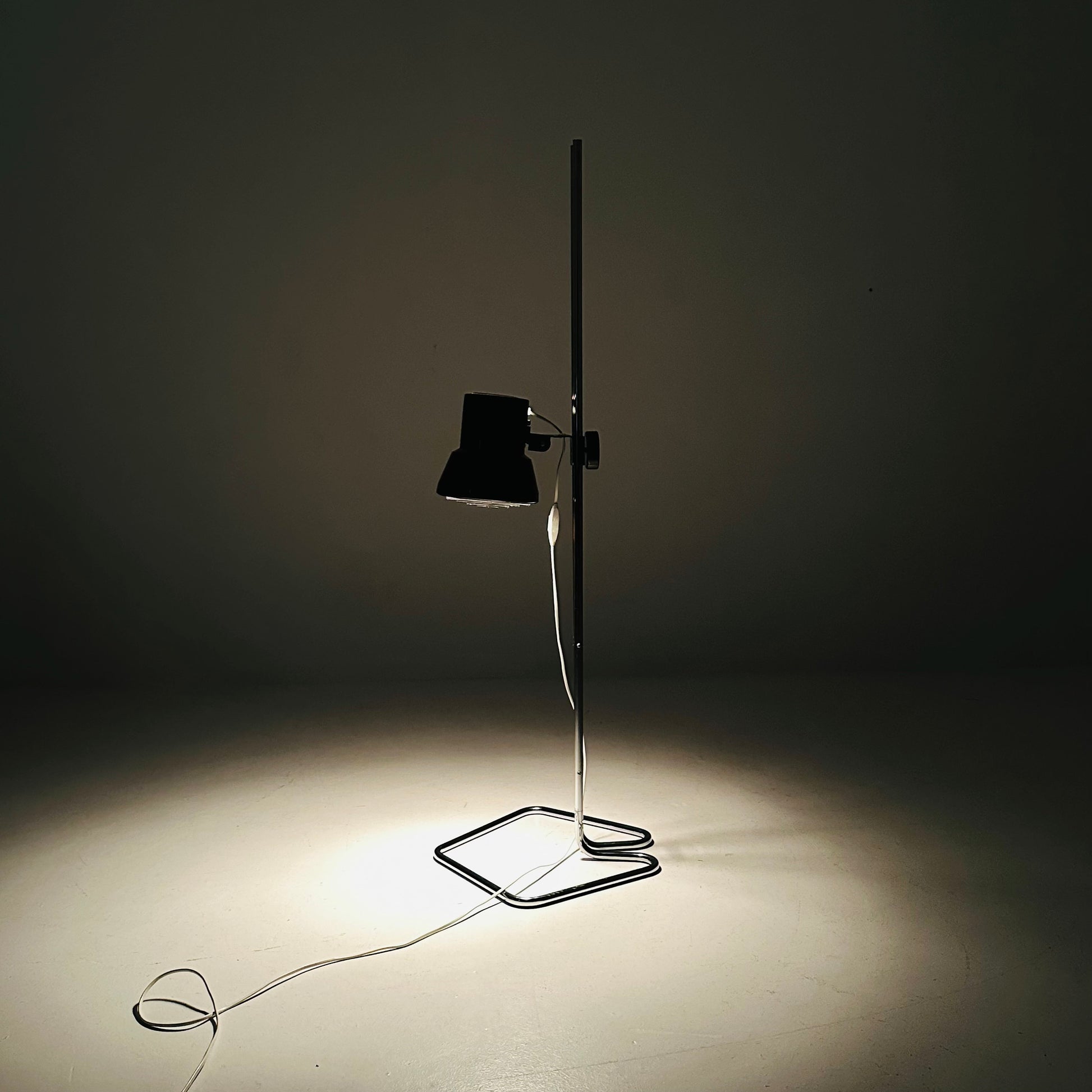 Space Age “Bumling” metal floor lamp, by Börje Claes for Ikea 1970s
