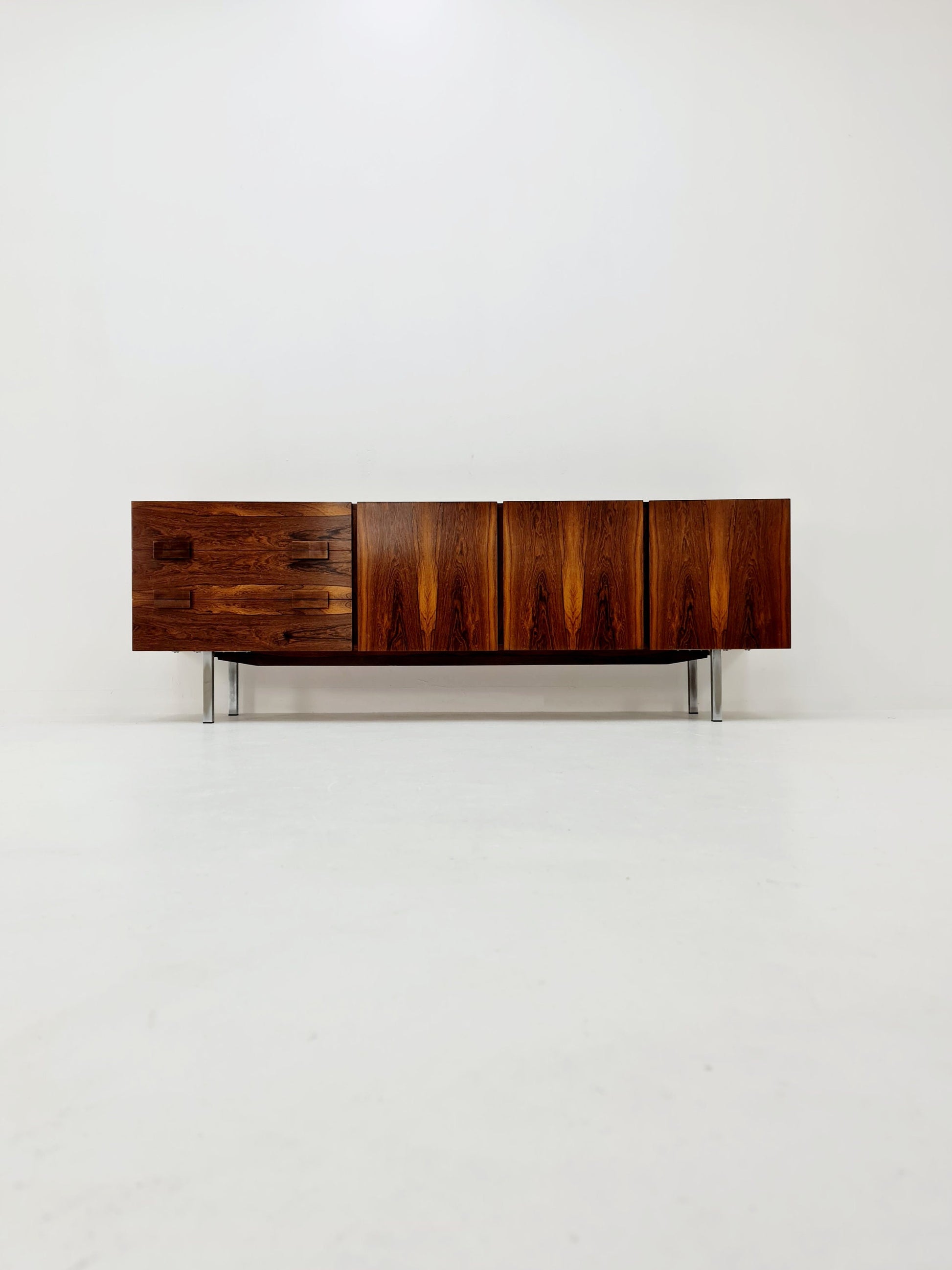 Rare Mid Century Modern German rosewood Sideboard , 1960s