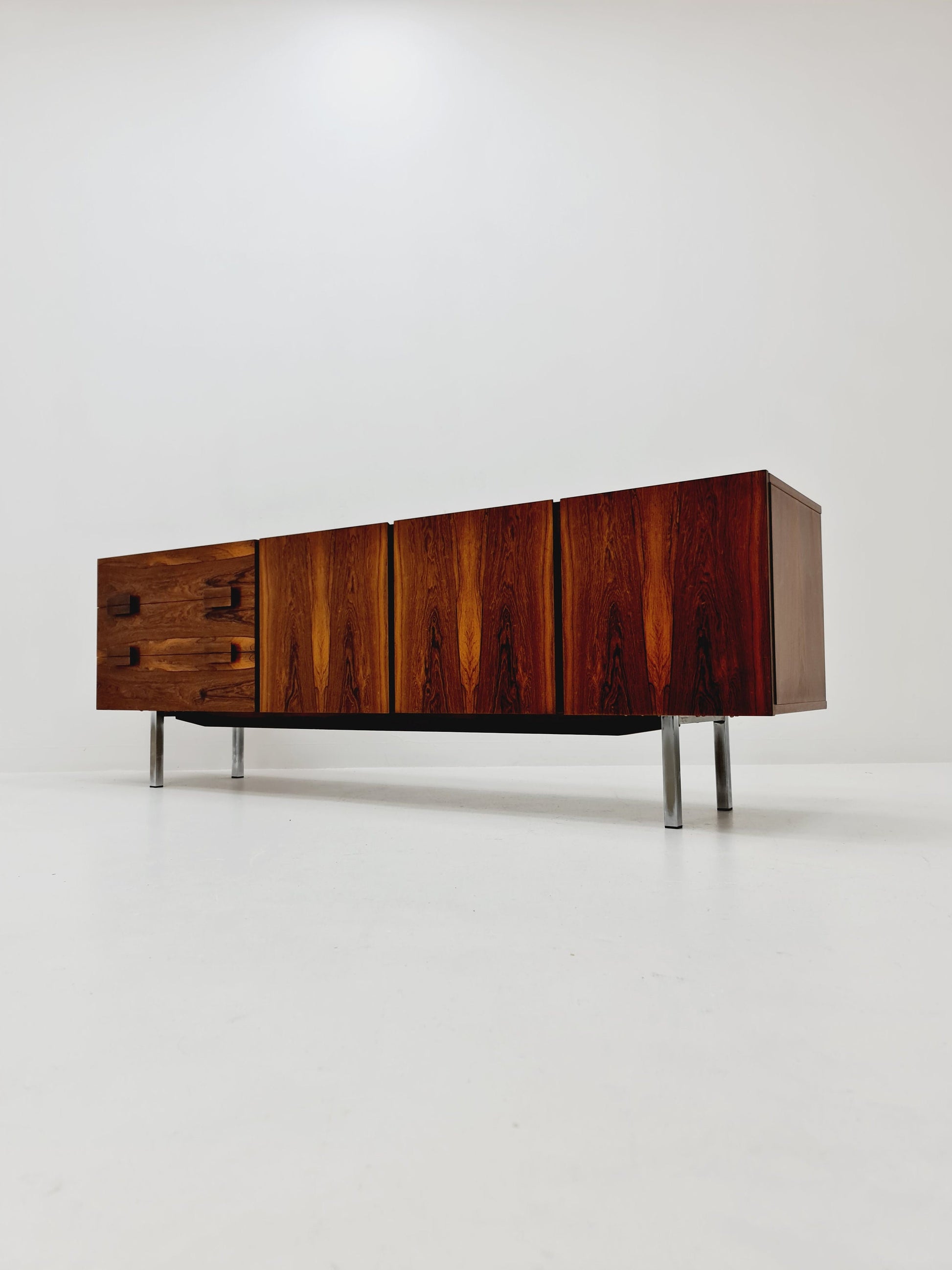 Rare Mid Century Modern German rosewood Sideboard , 1960s