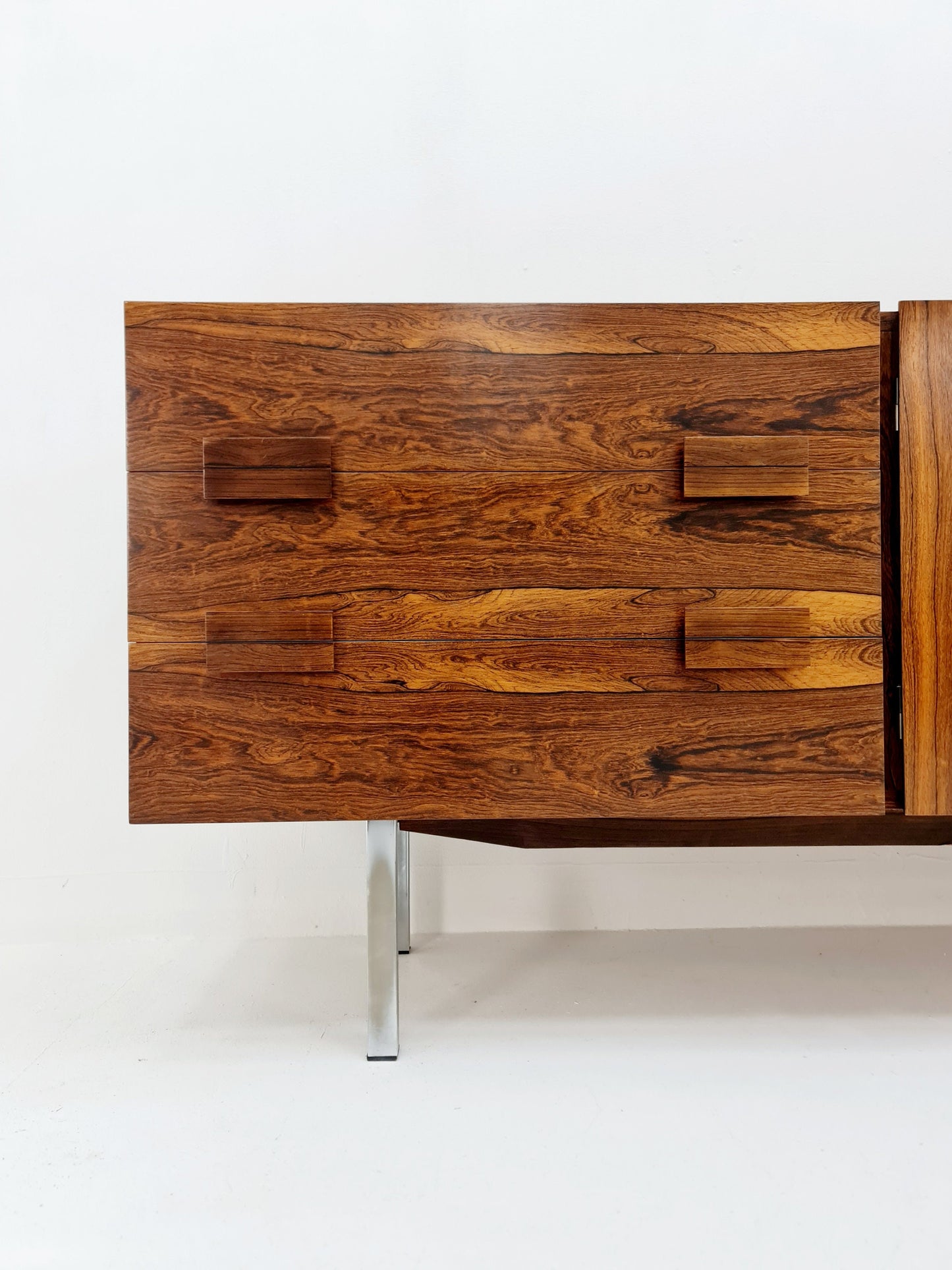 Rare Mid Century Modern German rosewood Sideboard , 1960s