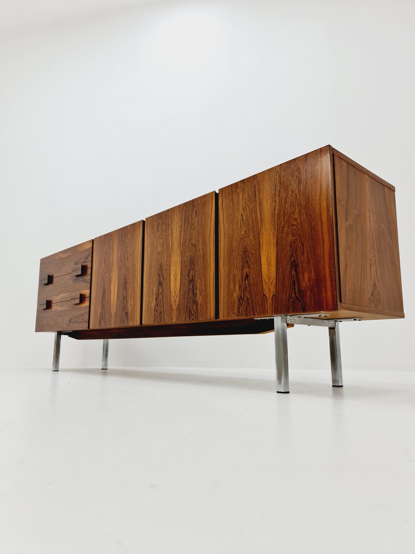 Rare Mid Century Modern German rosewood Sideboard , 1960s