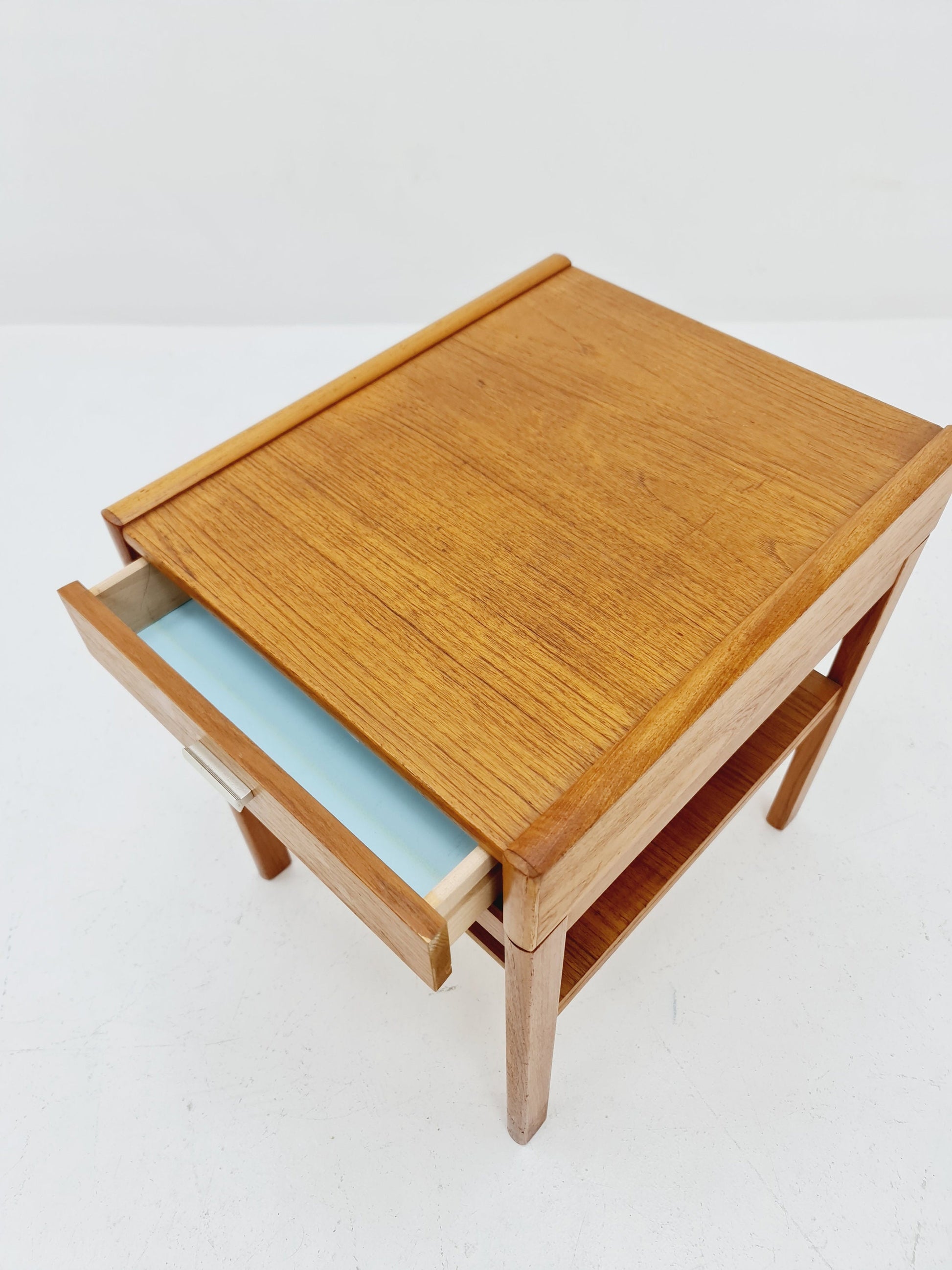 Mid century Scandinavian teak side table / bedside table, 1960s