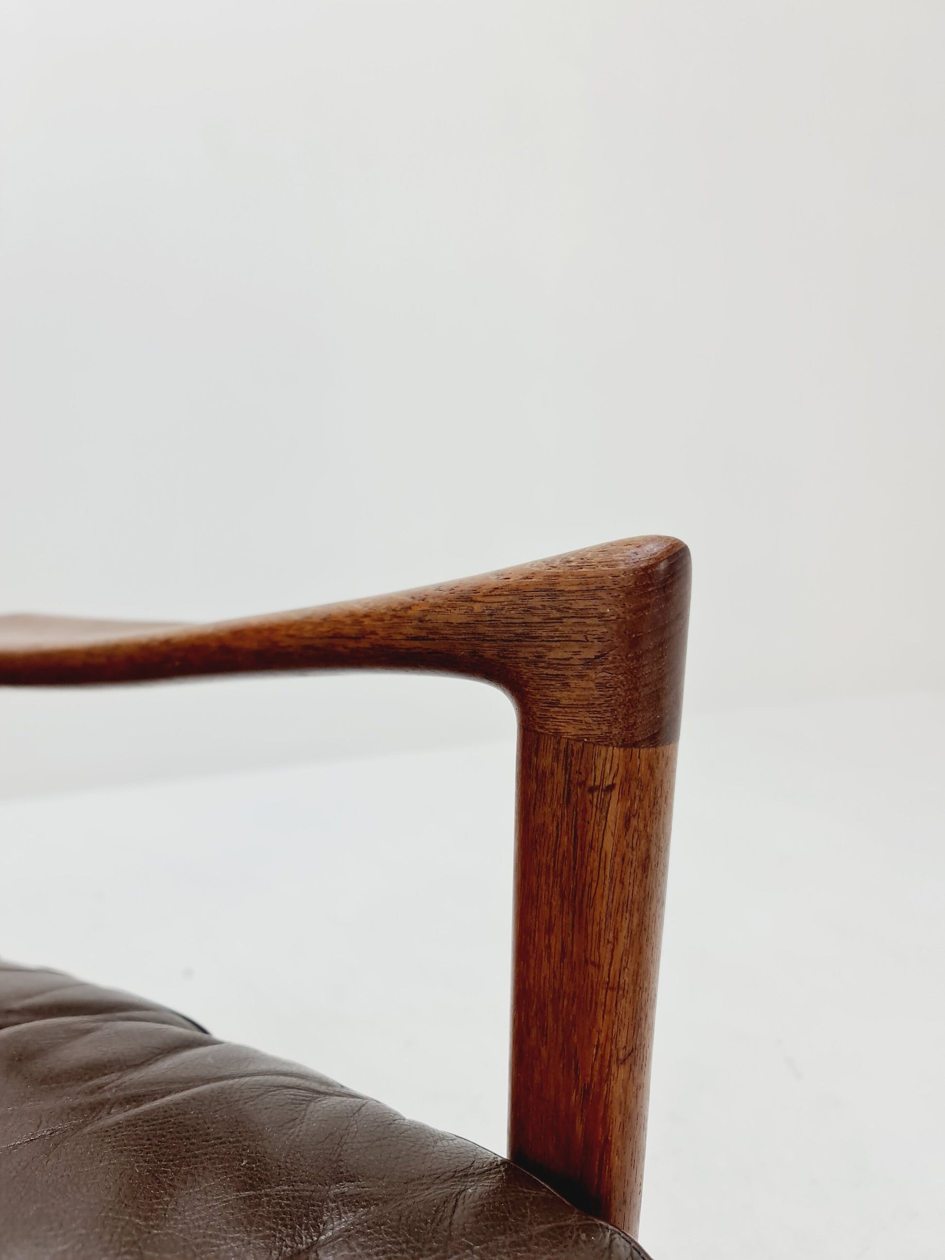 Mid-century Rare Danish Lounge chair by Ib Koford Larsen, 1960s