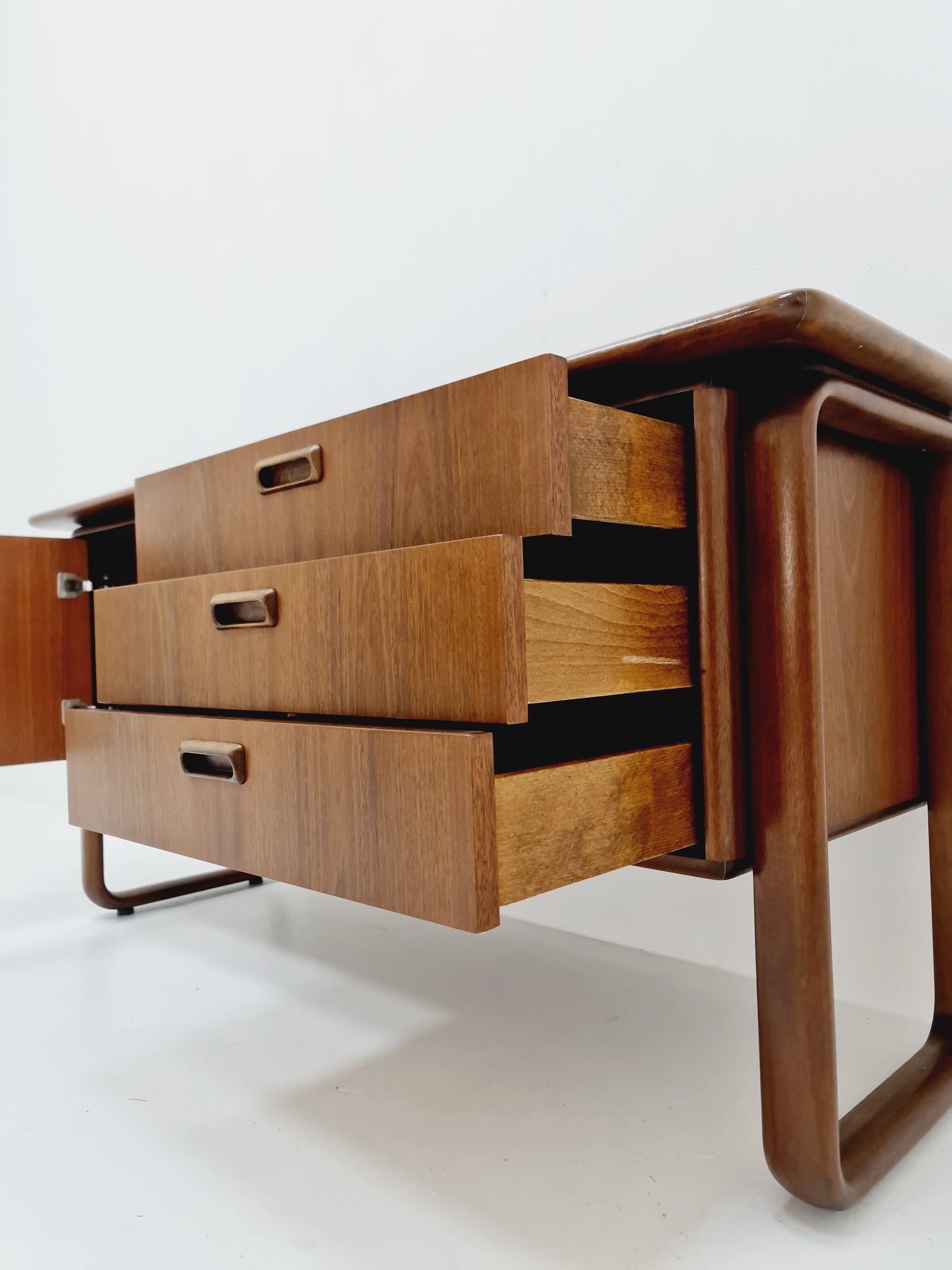 German solid Teak Sideboard By Burkhard for Rosenthal , 1960s
